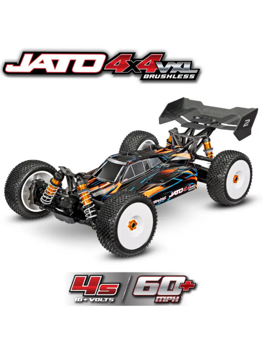 TRAXXAS BUGGY 1/8 JATO 4X4 VXL 4S RTR TQi 2.4GHZ 90386-4