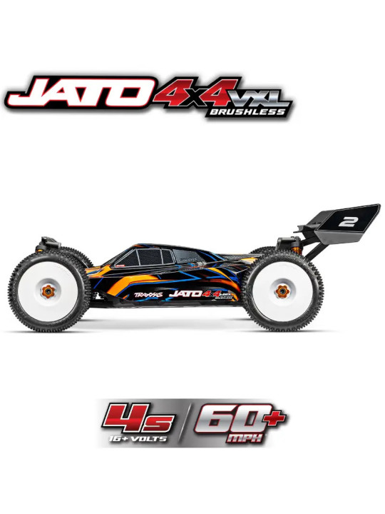 TRAXXAS BUGGY 1/8 JATO 4X4 VXL 4S RTR TQi 2.4GHZ 90386-4