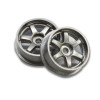 KYOSHO Dnano WHEEL SET F DIAM.20 (2) GUN-METAL DNH001GM-20F