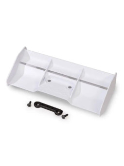 TRAXXAS WING RACE LOW PROFILE (WHITE ) / WING WASHER / 4X12MM FCS (2) 9019-WHT