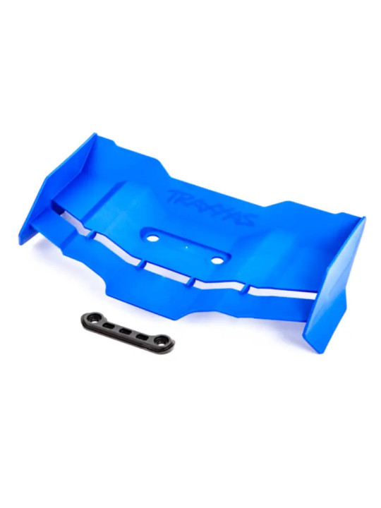 TRAXXAS WING BLUE / WING WASHER 4X12MM FCS (2) 9517X