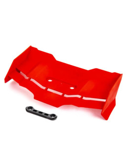 TRAXXAS WING RED / WING WASHER 4X12MM FCS (2) 9517R