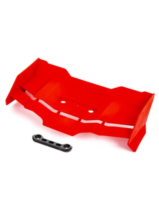 TRAXXAS WING RED / WING WASHER 4X12MM FCS (2) 9517R