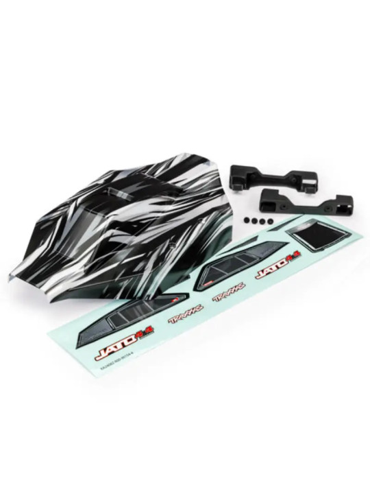 TRAXXAS BODY JATO 4X4 PROGRAPHIX (GRAPHICS ARE PRINTED) DECAL SHEET 9018X