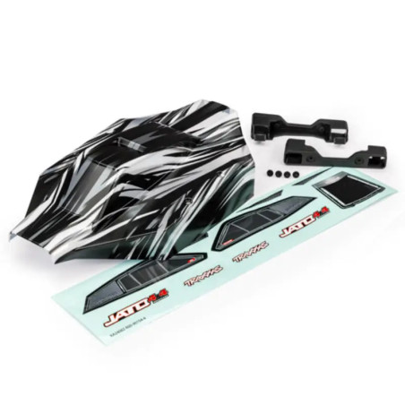 TRAXXAS BODY JATO 4X4 PROGRAPHIX (GRAPHICS ARE PRINTED) DECAL SHEET 9018X