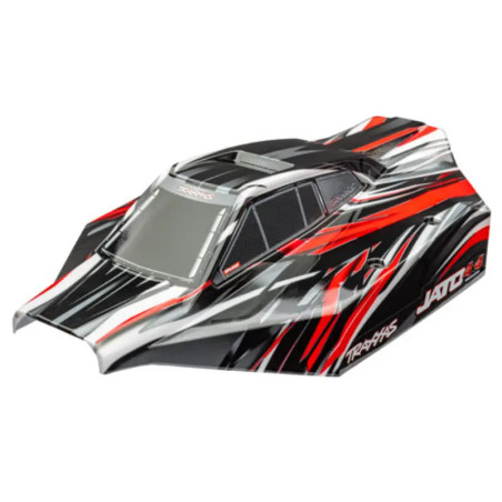 TRAXXAS CARROSSERIE JATO 4X4 PEINTE ET DECOREE ROUGE 9018-RED