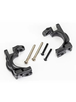 TRAXXAS ETRIERS DE FUSEES GAUCHE ET DROIT RENFORCES – NOIR (UPGRADE KIT 9080) 9032