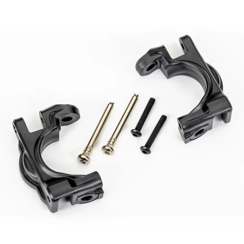 TRAXXAS ETRIERS DE FUSEES GAUCHE ET DROIT RENFORCES – NOIR (UPGRADE KIT 9080) 9032