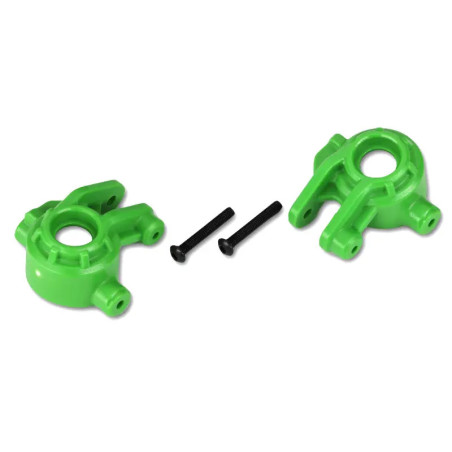 TRAXXAS FUSEES DE DIRECTION GAUCHE/DROITE RENFORCEES VERTES (X2) (POUR 9080) 9037G