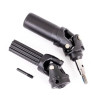 TRAXXAS DRIVESHAFT ASSEMBLY FRONT EXTREME HEAVY DUTY WITH 6MM AXLE LEFT OR RIGHT FULLY ASSEMBLED 9051