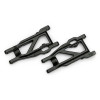 TRAXXAS SUSPENSION ARMS BLACK FRONT/REAR (LEFT & RIGHT) HEAVY DUTY (2) 3655-BLK