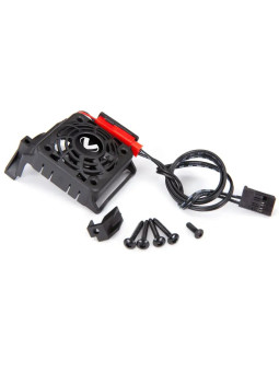 TRAXXAS COOLING FAN KIT WITH SHROUD (FITS 3351R & 3461 MOTORS) 3456