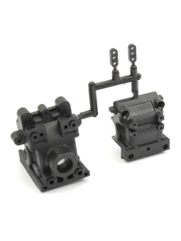 KYOSHO BULKHEAD SET (FRONT AND REAR) INFERNO MP9-MP10 IF408D