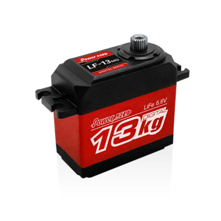 POWER HD SERVO HD LF-13MG MG DIGITAL 13.0KG/0.12SEC DBLE BB ALU CASE MET. GEAR HD-LF-13MG