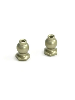 KYOSHO ROTULES 7.8MM EPAULEES INFERNO MP9-MP10 (2) - DURES (IF56) IF463H