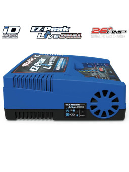 TRAXXAS CHARGEUR DOUBLE RAPIDE LIVE AC LIPO / NIMH 200W PRISE TRAXXAS 2973G