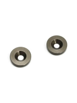 KYOSHO RONDELLES D'AILERON INFERNO MP9-MP10 (2) GUN METAL IF455