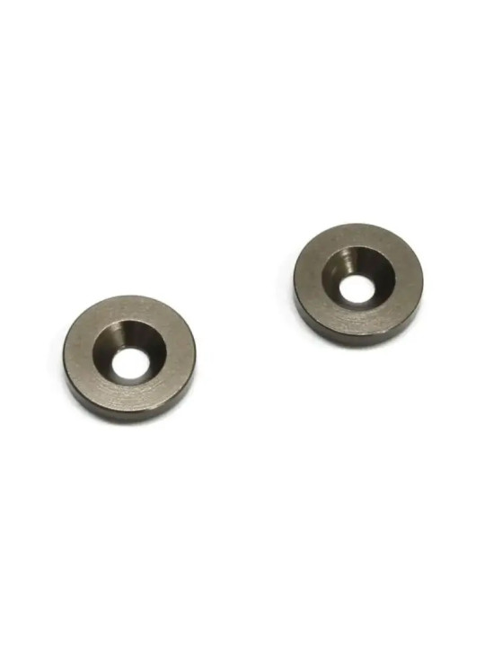 KYOSHO WING WASHER SET INFERNO MP9-MP10 (2) GUN METAL IF455