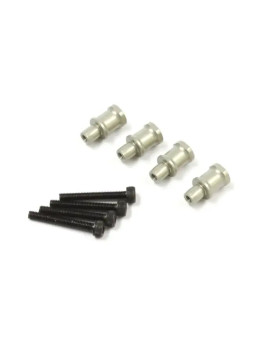 KYOSHO FIXATIONS FILETEES D'AMORTISSEURS INFERNO MP10 (4) LW IF346-04LB