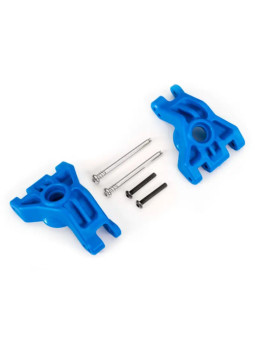 TRAXXAS CARRIERS STUB AXLE REAR EXTREME HEAVY DUTY BLUE (LEFT & RIGHT) 9050X