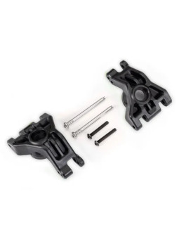 TRAXXAS CARRIERS STUB AXLE REAR EXTREME HEAVY DUTY BLACK (LEFT & RIGHT) 9050