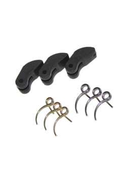 ANSWER-RC 3 SHOE COMPOSITE CLUTCH W. 0.9 + 1.0MM SPRINGS (9 PCS) ANSCS0004