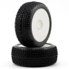 AKA 1:8 BUGGY TYRES ON EVO RIMS CITY BLOCK SOFT (2) AKA14002SRW