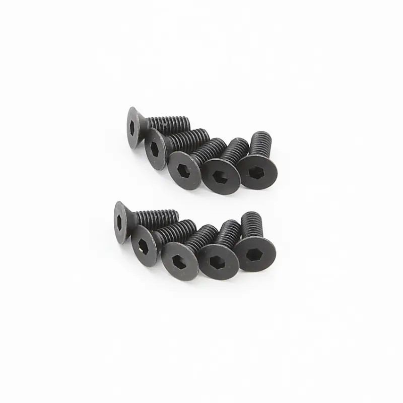 KYOSHO HEX FLAT HEAD SCREWS 3X8MM (10) 1-S33008H
