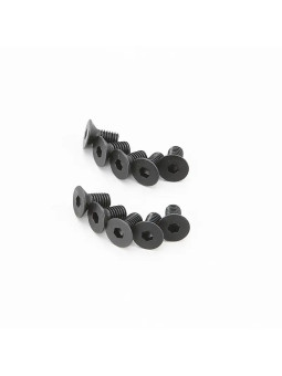 KYOSHO HEX FLAT HEAD SCREWS 3X5MM (10) 1-S33005H