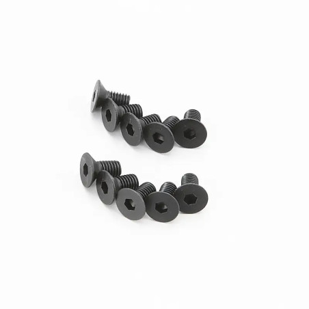 KYOSHO HEX FLAT HEAD SCREWS 3X5MM (10) 1-S33005H