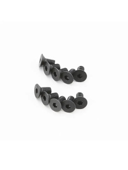 KYOSHO HEX FLAT HEAD SCREWS 3X6MM (10) 1-S33006H