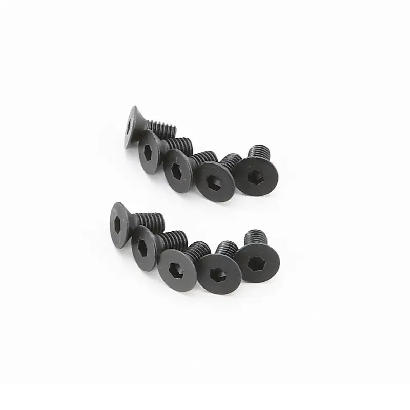 KYOSHO HEX FLAT HEAD SCREWS 3X6MM (10) 1-S33006H