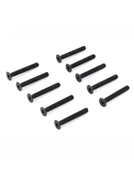 KYOSHO HEX FLAT HEAD SCREWS 3X22MM (10) 1-S33022H