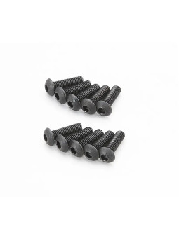 KYOSHO VIS TETE RONDE HEX M3X12MM (10) 1-S13012H