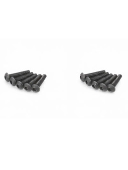 KYOSHO VIS TETE RONDE HEX M3X15MM (10) 1-S13015H