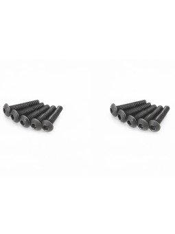 KYOSHO VIS TETE RONDE HEX M3X18MM (10) 1-S13018H