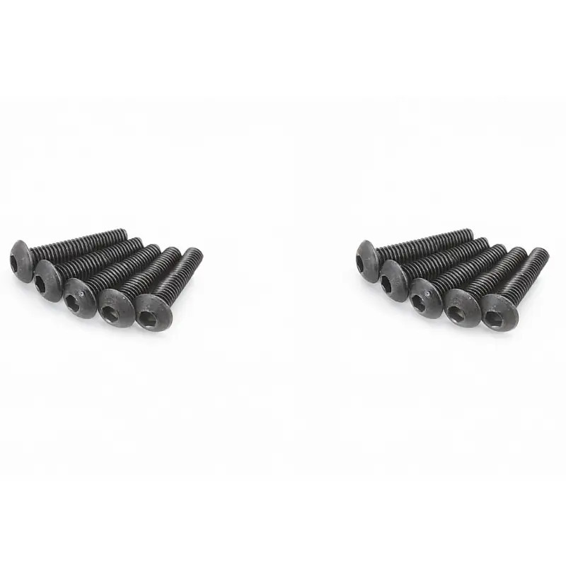 KYOSHO VIS TETE RONDE HEX M3X18MM (10) 1-S13018H