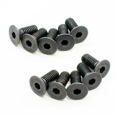 KYOSHO HEX FLAT HEAD SCREWS 4X10MM (10) 1-S34010H