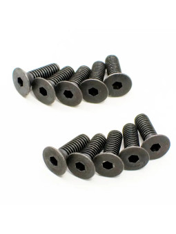 KYOSHO HEX FLAT HEAD SCREWS 4X12MM (10) 1-S34012H