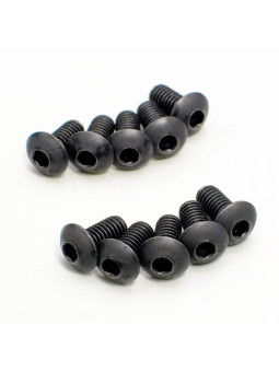 KYOSHO VIS TETE RONDE HEX M4X8MM (10) 1-S14008H