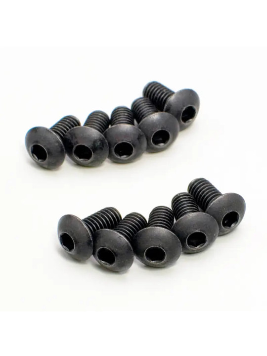 KYOSHO VIS TETE RONDE HEX M4X8MM (10) 1-S14008H