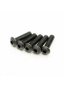 KYOSHO VIS TETE RONDE HEX M4X15MM (5) 1-S14015H