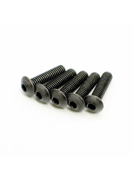 KYOSHO HEX BUTTON SCREWS M4X15MM (5) 1-S14015H