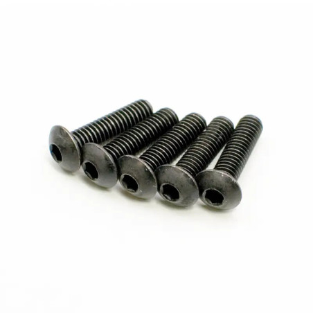 KYOSHO HEX BUTTON SCREWS M4X15MM (5) 1-S14015H