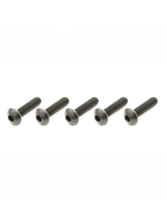 KYOSHO HEX BUTTON SCREWS M4X16MM (5) 1-S14016H