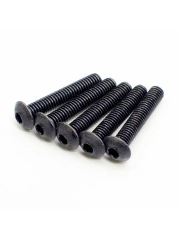 KYOSHO VIS TETE RONDE HEX M4X22MM (5) 1-S14022H