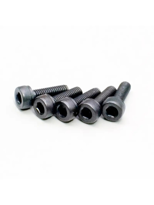 KYOSHO METALLIC CAP SCREWS M3X10MM (5) 1-S23010