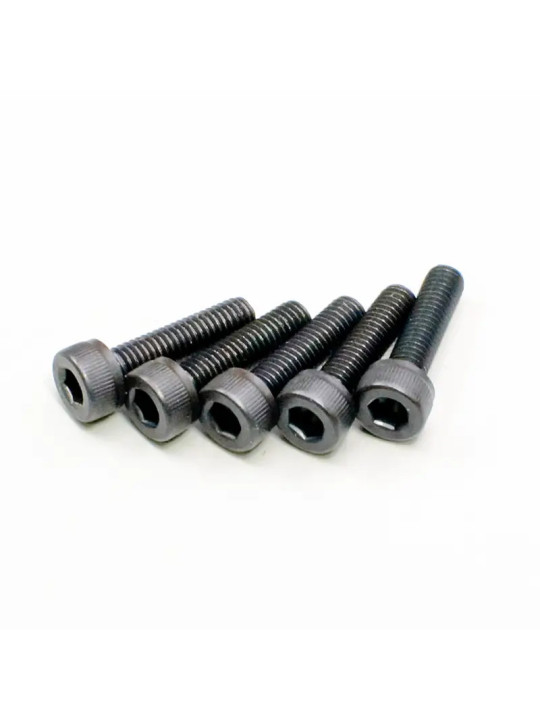 KYOSHO METALLIC CAP SCREWS M3X15MM (5) 1-S23015