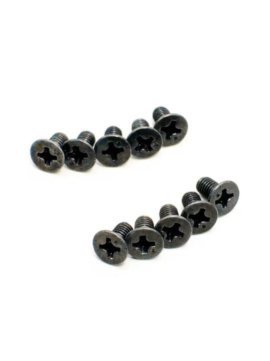 KYOSHO FLAT HEAD SCREWS 3X6MM (10) 1-S33006