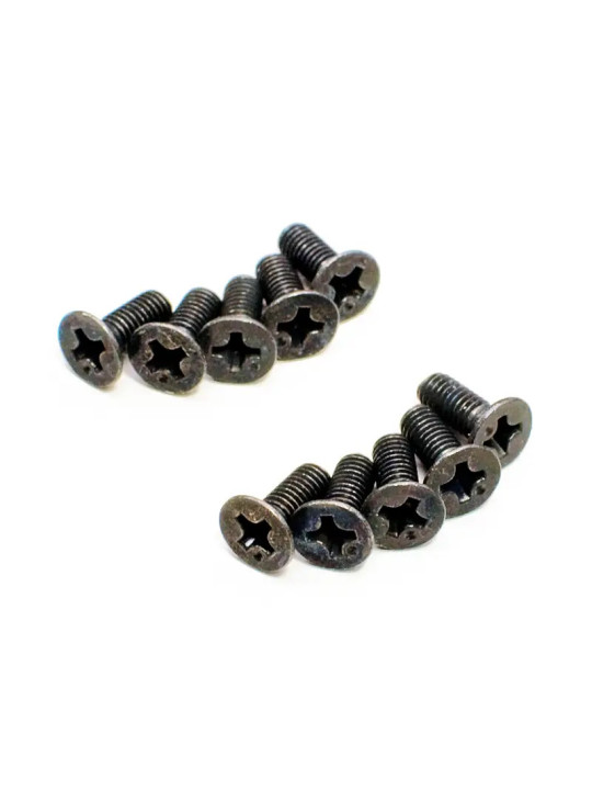 KYOSHO FLAT HEAD SCREWS 3X8MM (10) 1-S33008